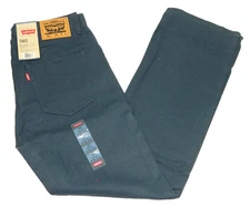 Boys Levi's Jeans NEW 505 Straight Fit Premium Denim Tag 18 measured Size 29x29