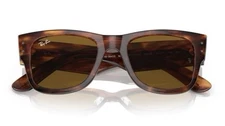 Ray-Ban RB0840s 51-21 Mega Wayfarer Sunglasses - Brown New