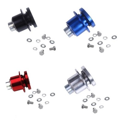 Car Refit 3-hole Steering Wheel Fast Disassembly Quick Release Hub Device Set