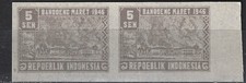 Japanese occupation JAVA MADOERA 29 Apa pair MNH COLOUR PROOF Japanse bezetting