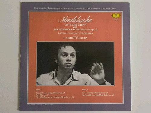Klassik Vinyl LP - DECCA Serie "Grosse Komponisten" - Mendelssohn Ouvertüren - Bild 2 von 2