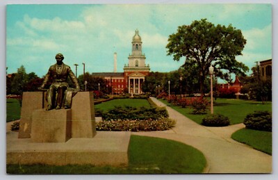 Postcard Baylor University Pat Neff Hall Waco Texas TX