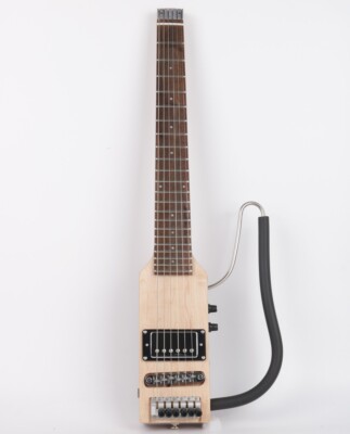 Ultra Short Scale Length electric silent travel guitar headless portable