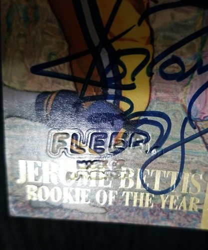1994 Fleer #3 Jerome Bettis Auto - Picture 3 of 5