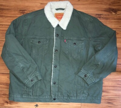 Canvas Trucker Jacket - Green