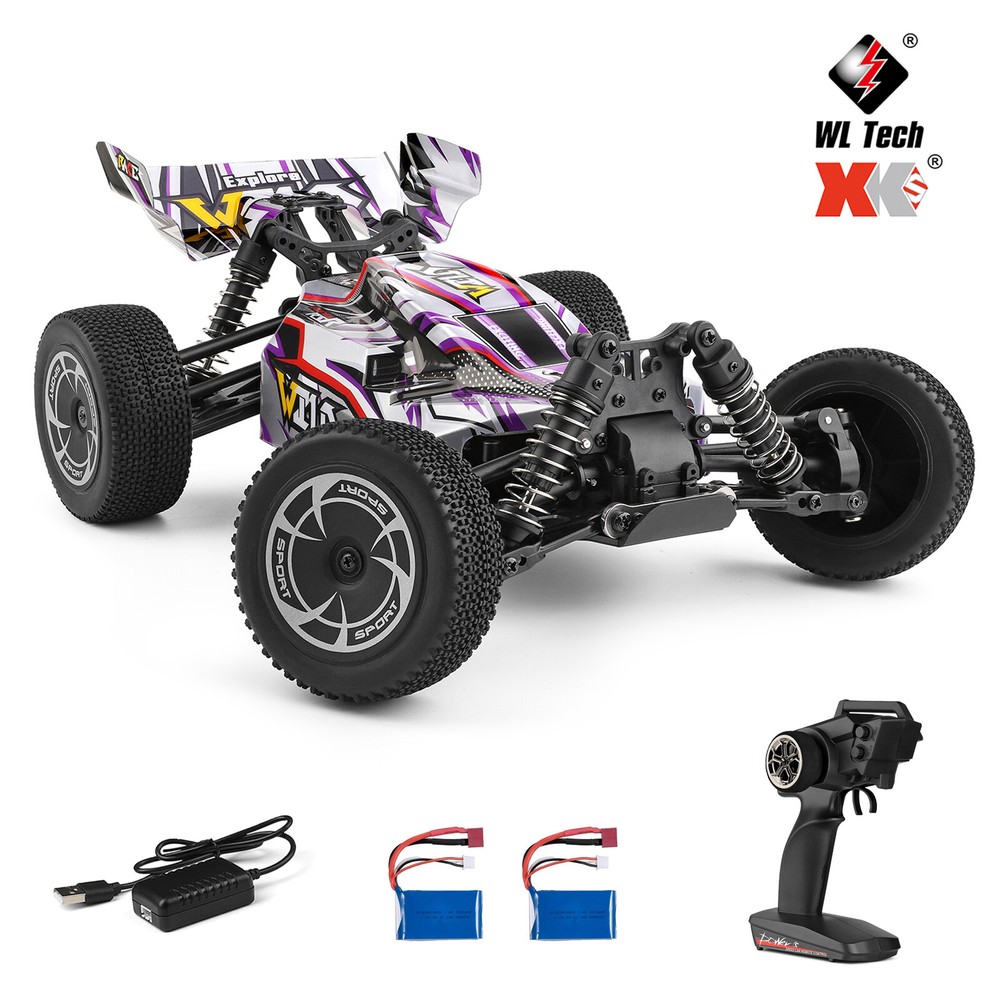 Wltoys 144016 RC Car 1/14 2.4G 4WD 35KM/H RC Racing Car f/Kids Adults Gifts N8C2