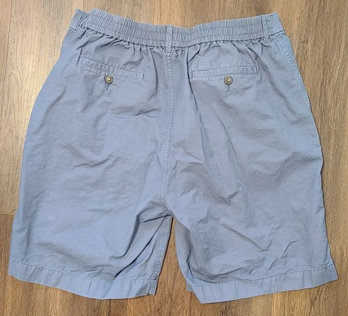 NWOT Caribbean Men's Blue Shorts 42 100% Cotton Box 9 - Picture 2 of 5