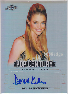 2019 POP CENTURY METAL AUTO: DENISE RICHARDS -AUTOGRAPH JAMES BOND
