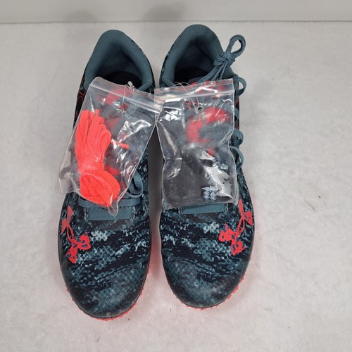 Zapatos deportivos Under Armour para hombre talla 10 Brigada atletismo con clavos - Imagen 7 de 11