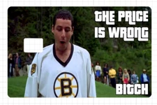 Happy Gilmore Price is Wrong Credit Debit Card Skin Sticker Golf PGA ATM Adam US