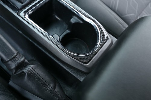 Carbon Fiber Central Control Gear Shift Panel Trim Kit For Toy@ta Tacoma 2015-20 - Foto 10 di 12