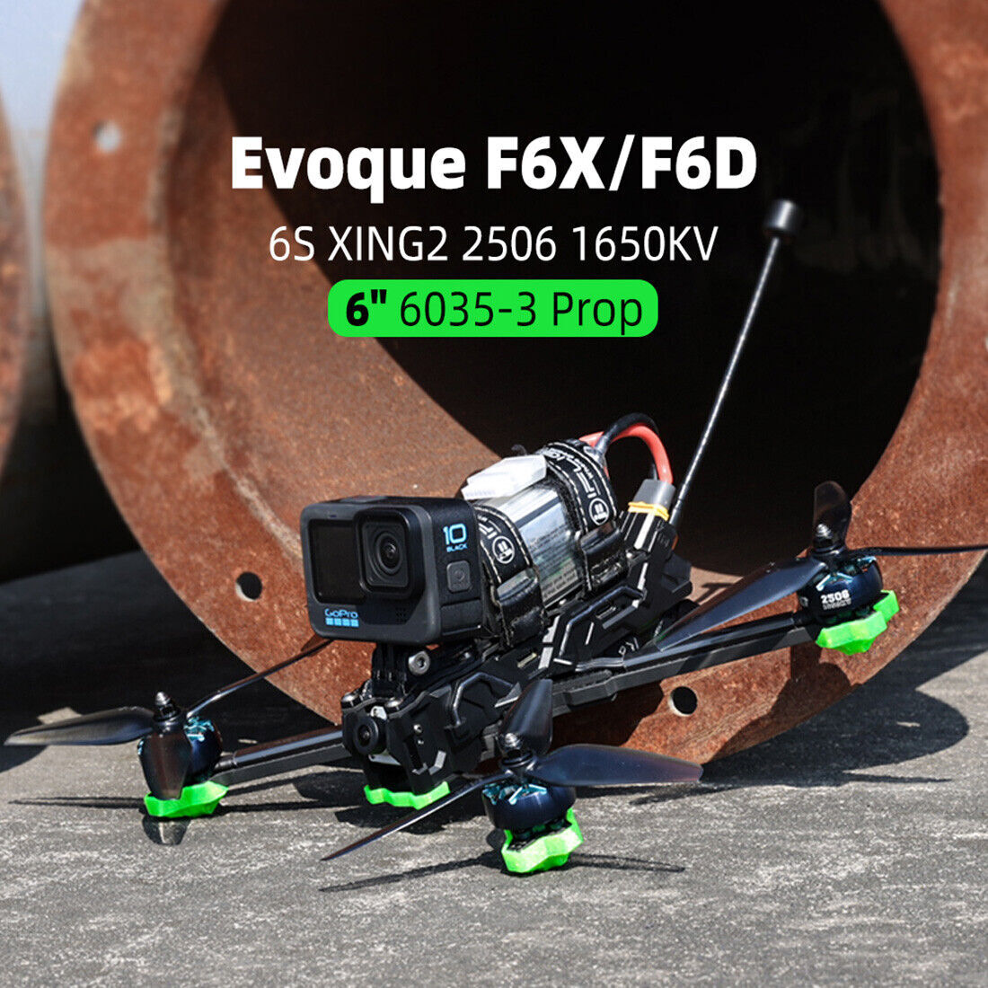 iFlight Evoque F6 HD 6inch 6S FPV Drone BNF F6X F6D with DJI Camera