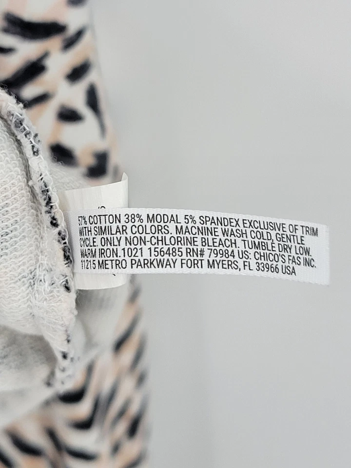 Sudadera con Capucha Soma Weekend para Mujer Grande Estampado de Animales Con Capucha Cremallera Acogedora Informal Foto 4 de 4