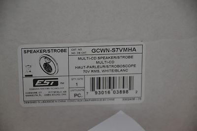 Logitech Z207 2) GE EST GCWA-S7VMHA Multi-CD Speaker Strobe 70V RMS WHITE Alarm Scie Sabre DeWALT - Foto 8