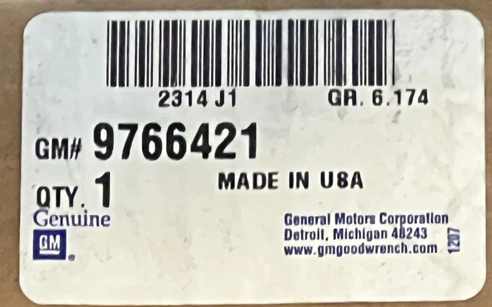 GMC, Cadillac Chevrolet Buick (see list) Genuine OE Upper Ball Joint 1971-2004 - Image 2 of 2