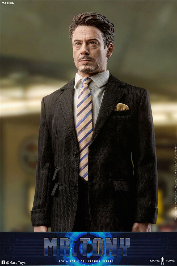 Mars Toys 1/6 ミスター トニー 法廷 MAT006 Mr.Tony Mars Toys 1/6 MAT006 Mr. Tony Action Figure Iron Man
