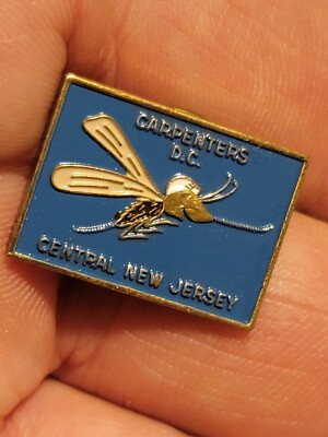 ubc carpenter pin CENTRAL NEW JERSEY CARPENTERS D.C. mosquitoe?? Env29