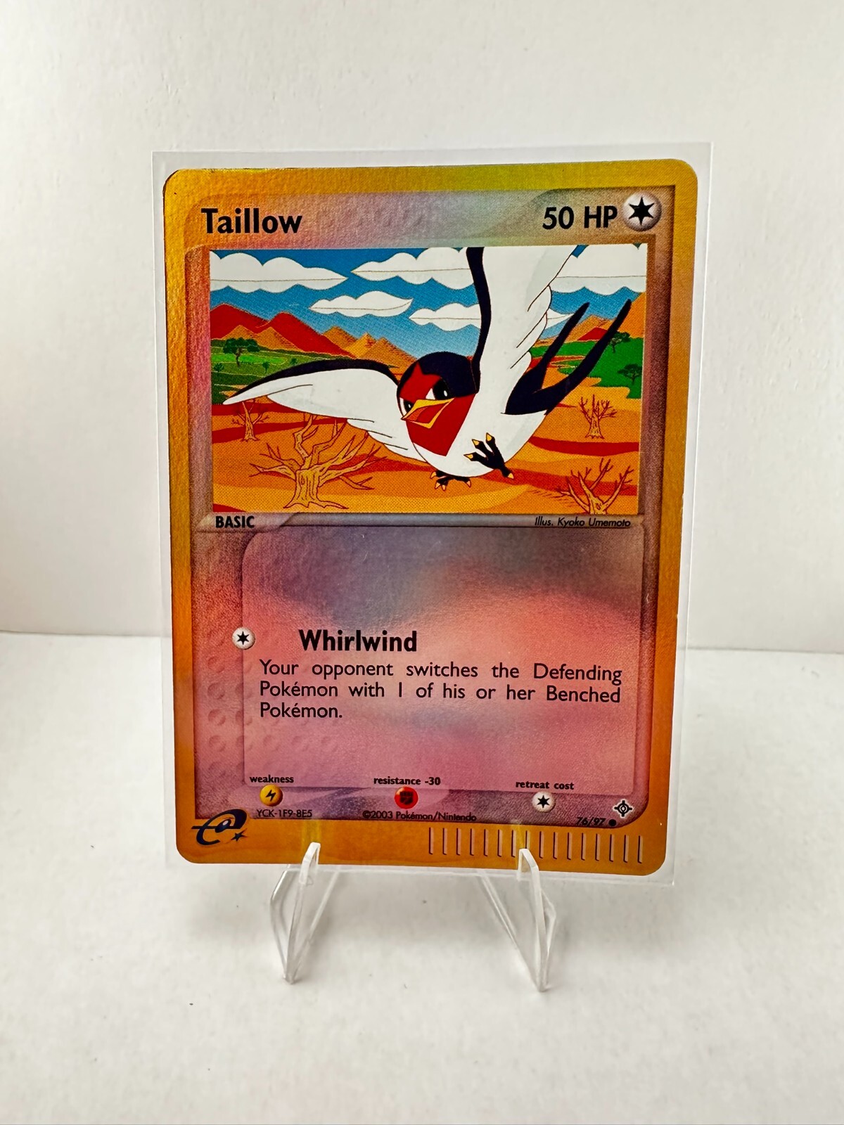 Taillow 76/97 - Pokemon EX Dragon - MP Reverse Holo