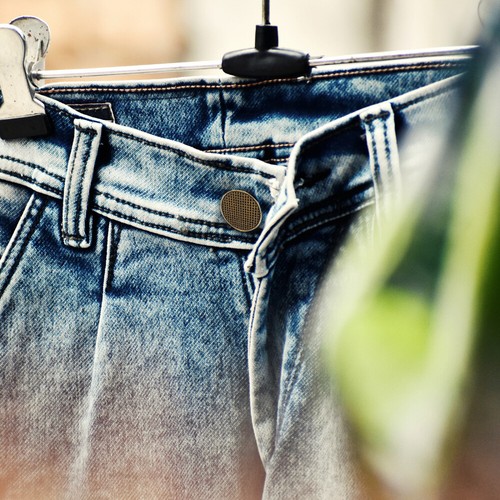 6 Piezas Pantalón Reductor de Cintura Jean Hebilla Botones Fitness Pantalones Disfraz Herramienta - Imagen 10 de 12