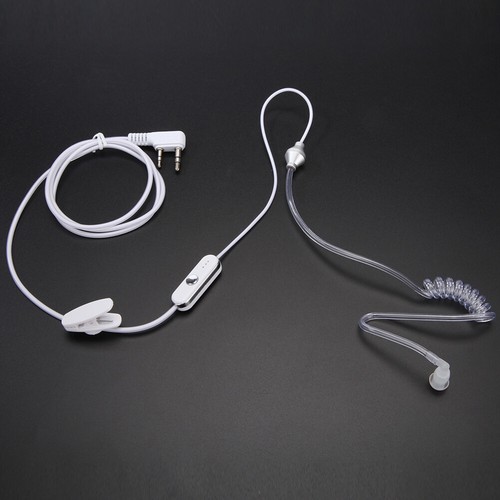 2 Pin Acoustic Tube Earphone Earphone Earpiece Headphone for Baofeng - Photo 8/9