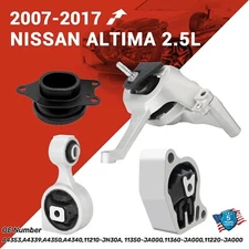 Engine Motor Trans Mount 4pcs for Nissan Altima 2007-2017 2.5L Auto CVT A4339 CA