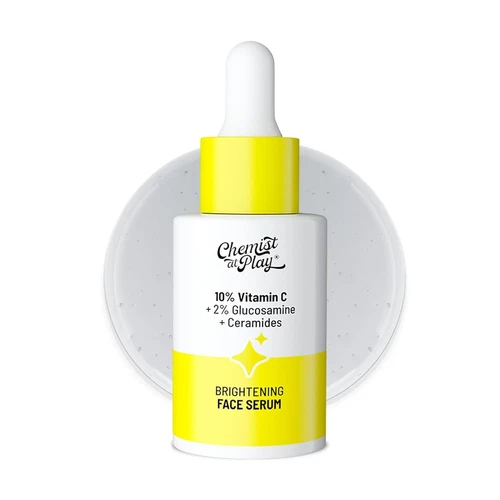 Chemist At Play 10% Vitamin C Face Serum |Brightens & Gives Glow 30ml p