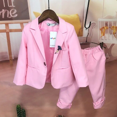Flower Boys Formal Jacket+Pants 2Pcs Mariage Set EnfantKids Wedding Suit - Picture 34 of 40