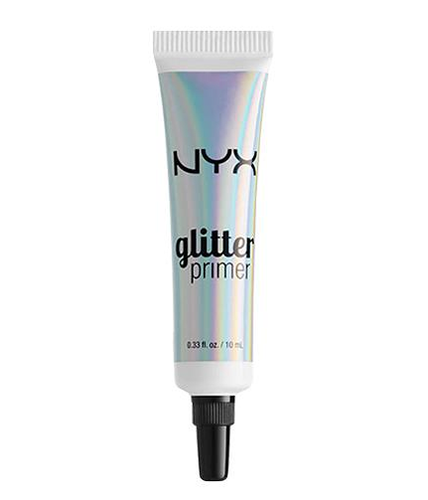 NYX Glitter Primer Base taglia intera 0,33 once trucco professionale NUOVO con scatola - Foto 7 di 10