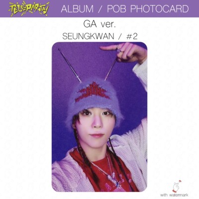 BSS TELEPARTY Album POB Lucky draw Official Photocard Weverse