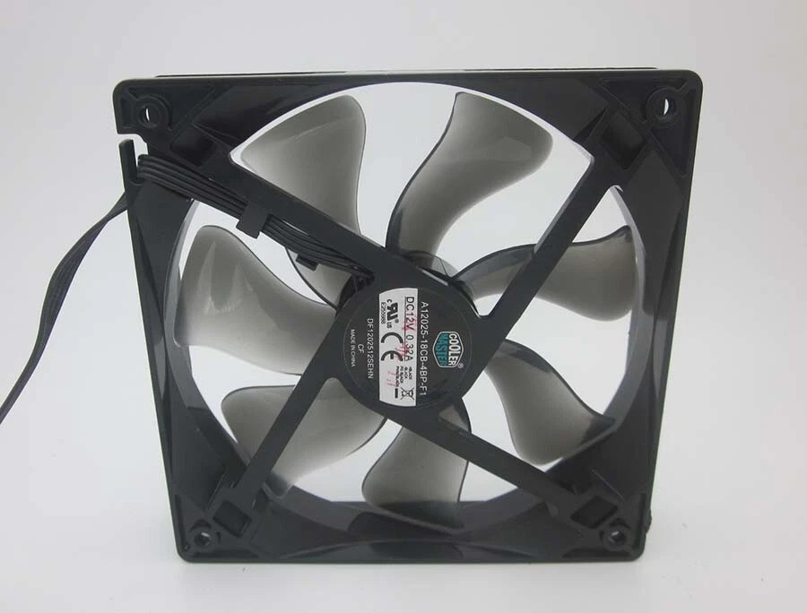 Cooler Master A12025-18CB-4BP-F1 DF1202512SEHN 12V 0.32A 120mm cooling fan 4Pin - Image 2 of 4
