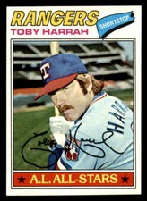 1977 Topps #301 Toby Harrah NM Near Mint Rangers