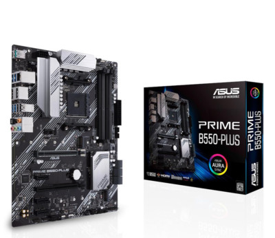 ASUS PRIME B550-PLUS Sockel AM4 AMD ATX Mainboard Motherboard (90MB14U0-M0EAY0)