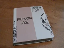 Password Book -Zicoto - Index Tabs - Missing Pen