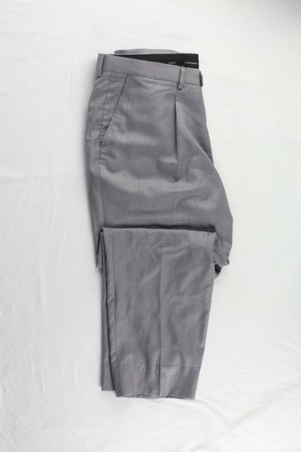 Statement Super 150's Wool Plaid Suit 46R 40x25 Cropped Pants - Picture 9 of 24