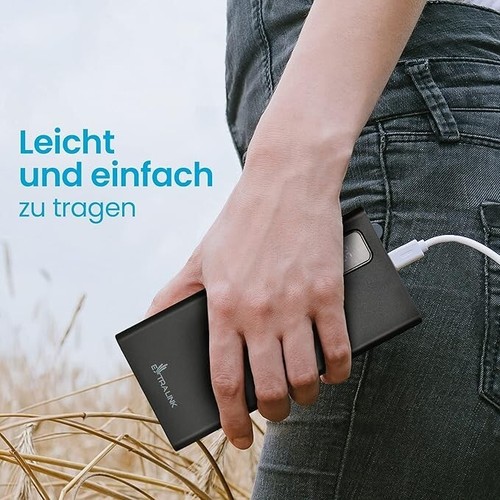 Powerbank 10000mAh Funkcja szybkiego ładowania do 22,5W Power Bank USB C Ładowarka - Zdjęcie 5 z 7