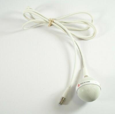 Lot of 3 Polycom 2215-85360-001 IP Ceiling Microphone White