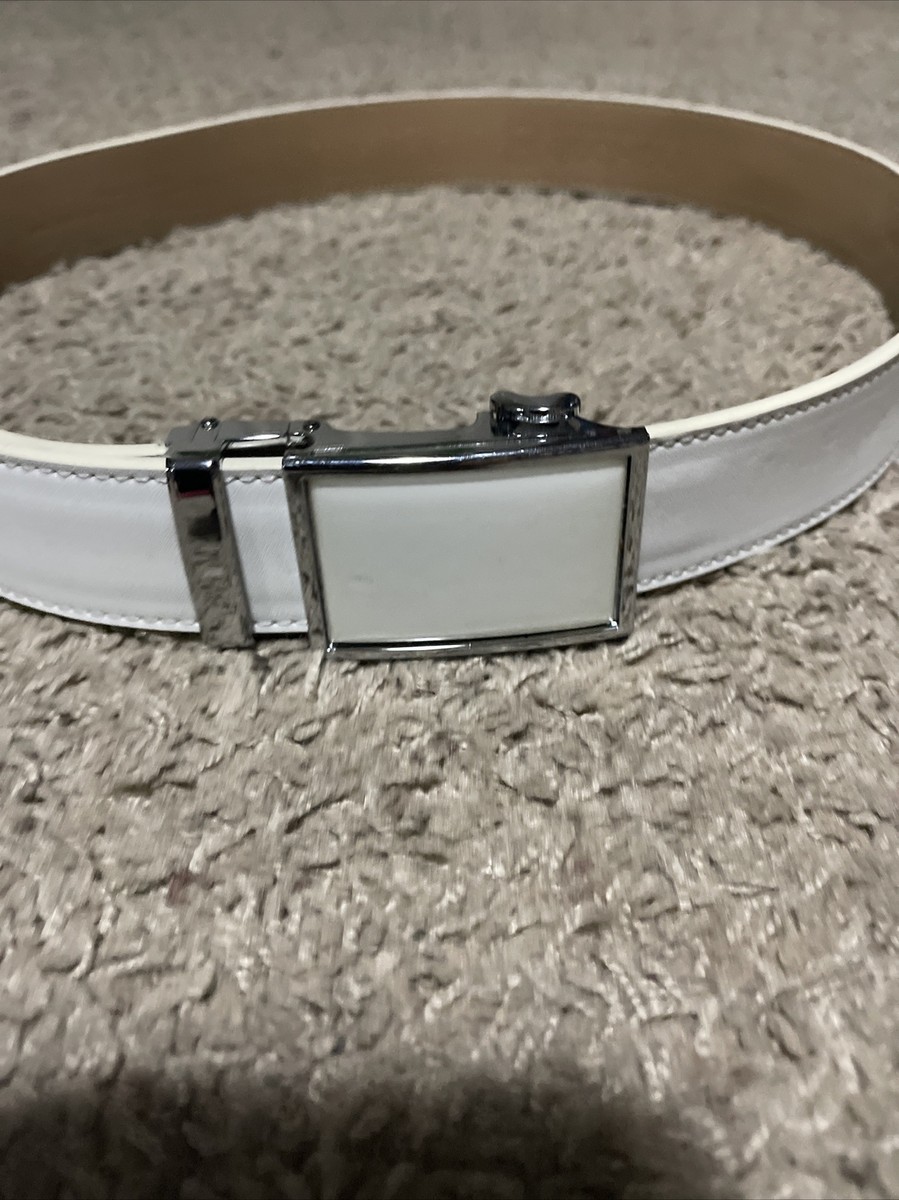 Nexbelt Series Belt -Leather -Go-In Winner White The Belt  display picture 2