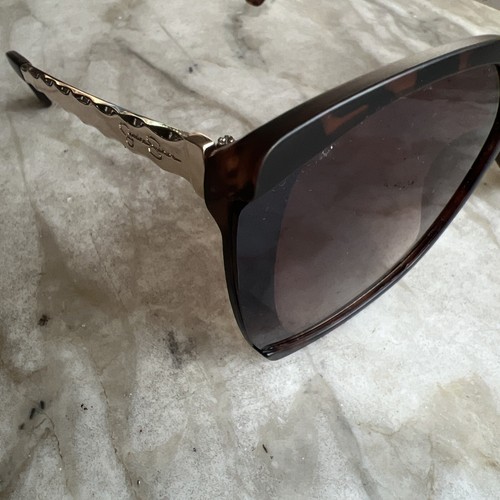 Jessica Simpson J6201 Tortoise Oversized Sunglasses New - Picture 5 of 13