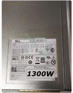 Used 1PC DELL T7810 7610 7910 power supply H1300EF-02 1300W