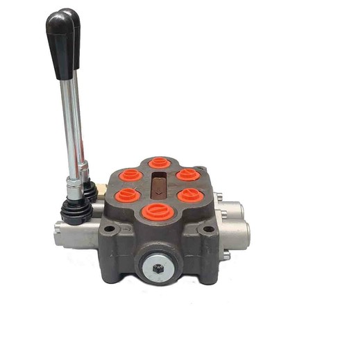 Monoblock Hydraulic Directional Control Valve, 2 Spool, 25 GPM, 3000 PSI - Picture 5 of 10