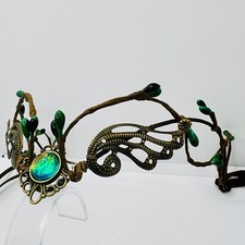 Elf Tiara Headpiece Crown Fantasy Medieval Elf Jewelry Cosplay
