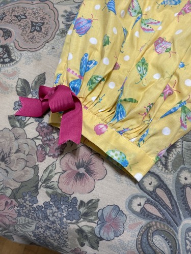 Sand Dollar(hand Made) Romper Size 5 Yellow - Picture 6 of 10