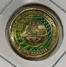 2018 Australia 2 Dollars - XXI Commonwealth Games - Team Logo Coin