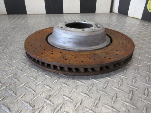 14-19 2017 Porsche 991 911 TURB0 RIGHT REAR BRAKE ROTOR DISK ROTORS DISKS - Bild 12 von 12