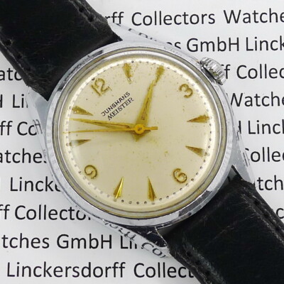 Handaufzug Junghans Armbanduhren Herren Alt Deutschland