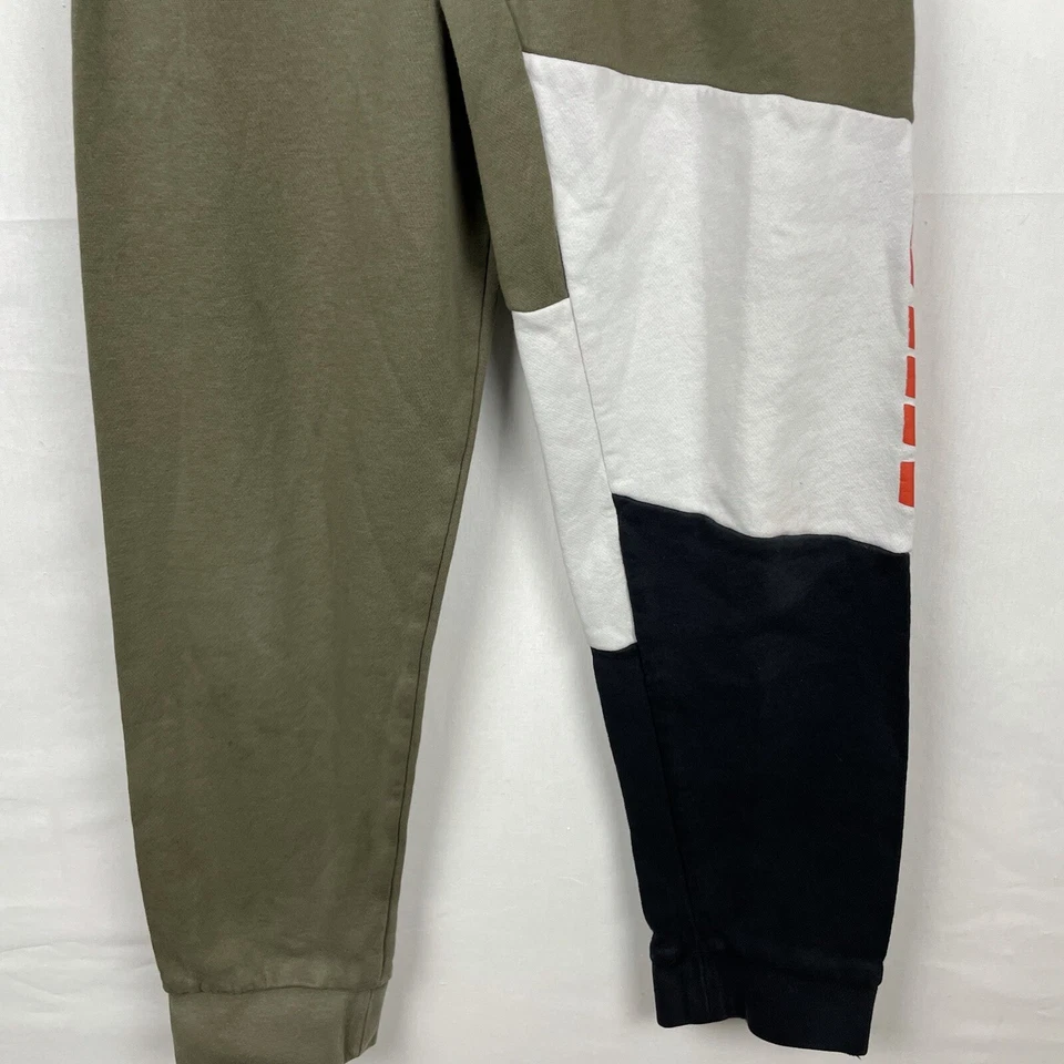 Pantalones deportivos Nike jóvenes grandes oliva negro blanco ropa deportiva pantalones Foto 4 de 4