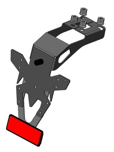 Support de plaque KAWASAKI Z400 de l'année 2019 à 2023 - Photo 3/8