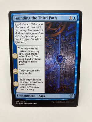 Founding The Third Path NM* Dominaria United 050/281 ENGLISH mtg -UnltdCards