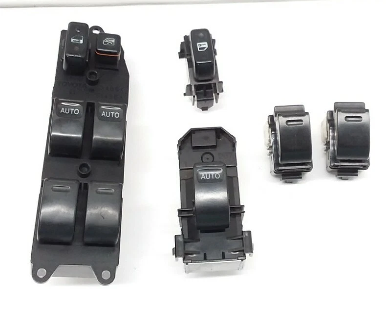 1998-200 Toyota 4Runner conjunto de 4 interruptores de janela de energia - OEM testado - Imagem 2 de 4