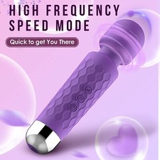 Clit Vibrator Wand Female Adult Sex Toys 20 Speeds Clitoris Stimulation Pleasure